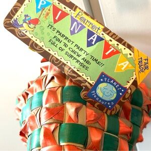 Parrot Toy Piñata Bird chew Toy for Large Sized Birds Handmade Natural Products